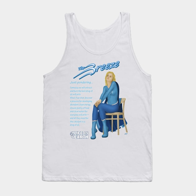 Breezy ponders last drop of oil 2 Tank Top by Cozmic Cat